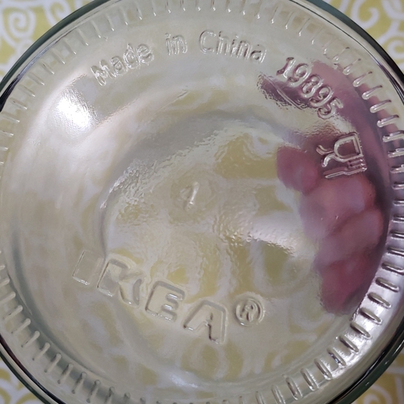 IKEA Kitchen Large Ikea Clear Glass Canister With Lid Poshmark